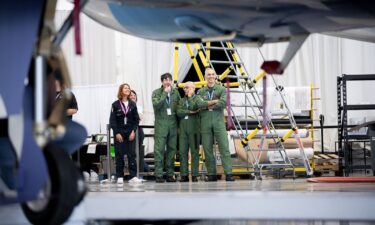 Shown here in the green jumpsuits (from left) are Pantaleone Carlucci