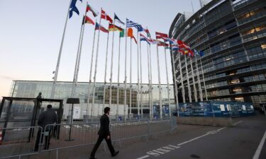 The European Parliament building in Strasbourg