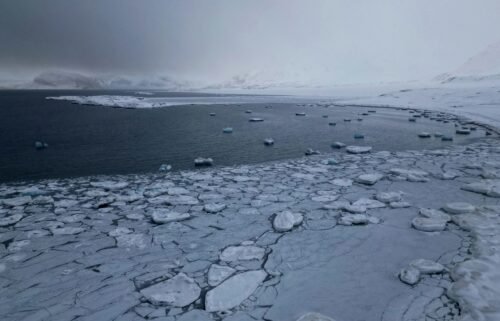 Ice in Svalbard