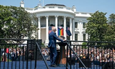 The White House condemned attendees at the Pride event in Washington