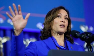 Vice President Kamala Harris speaks about reproductive rights during an event in Washington