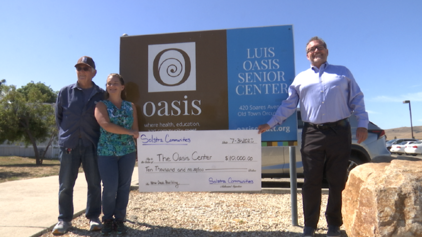 Oasis Senior Center Donation