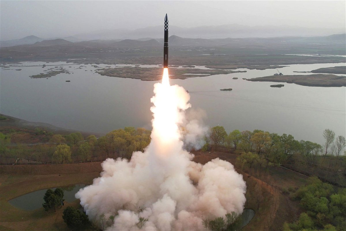 North Korea says it launched a new type of Hwasong-18 Intercontinental ballistic missile (ICBM) using solid fuel in April.