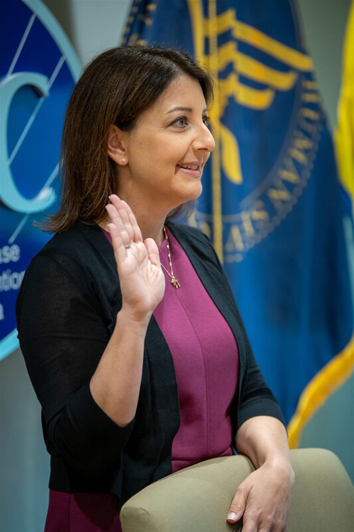 Dr. Mandy Cohen was sworn in as the 20th director of the US Centers for Disease Control and Prevention.