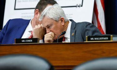 Rep. James Comer participates in a hearing of the Select Subcommittee on the Coronavirus Pandemic on July 11 on Capitol Hill.