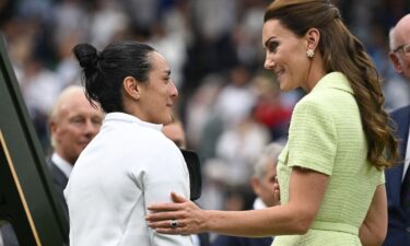 Brad Pitt among stars at Wimbledon for men's final