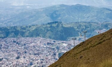 Views from the Teleferico in Quito