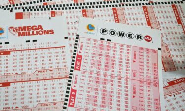 Mega Millions and Powerball lottery tickets are seen in San Gabriel