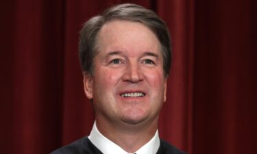 Justice Brett Kavanaugh is pictured here.