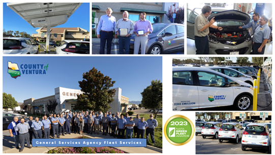 County of Ventura receives top honors for green fleet