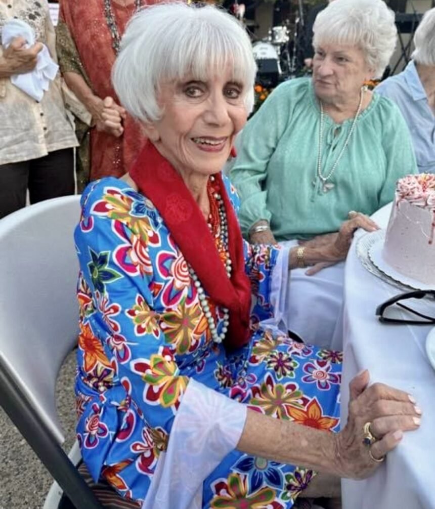 Rona Barrett on her 87th birthday