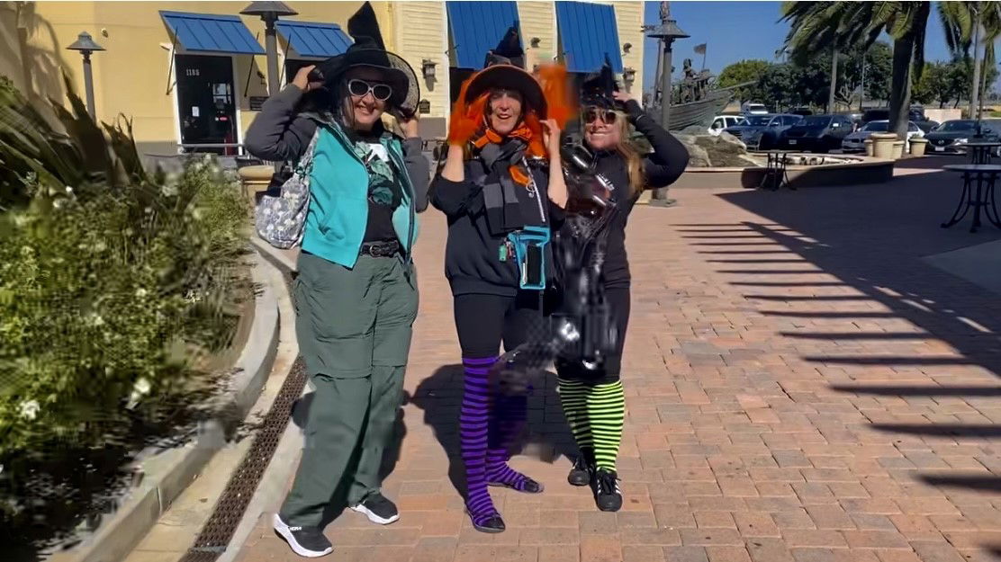 Witches work their magic for Food Share despite witches paddle cancellation due to high winds