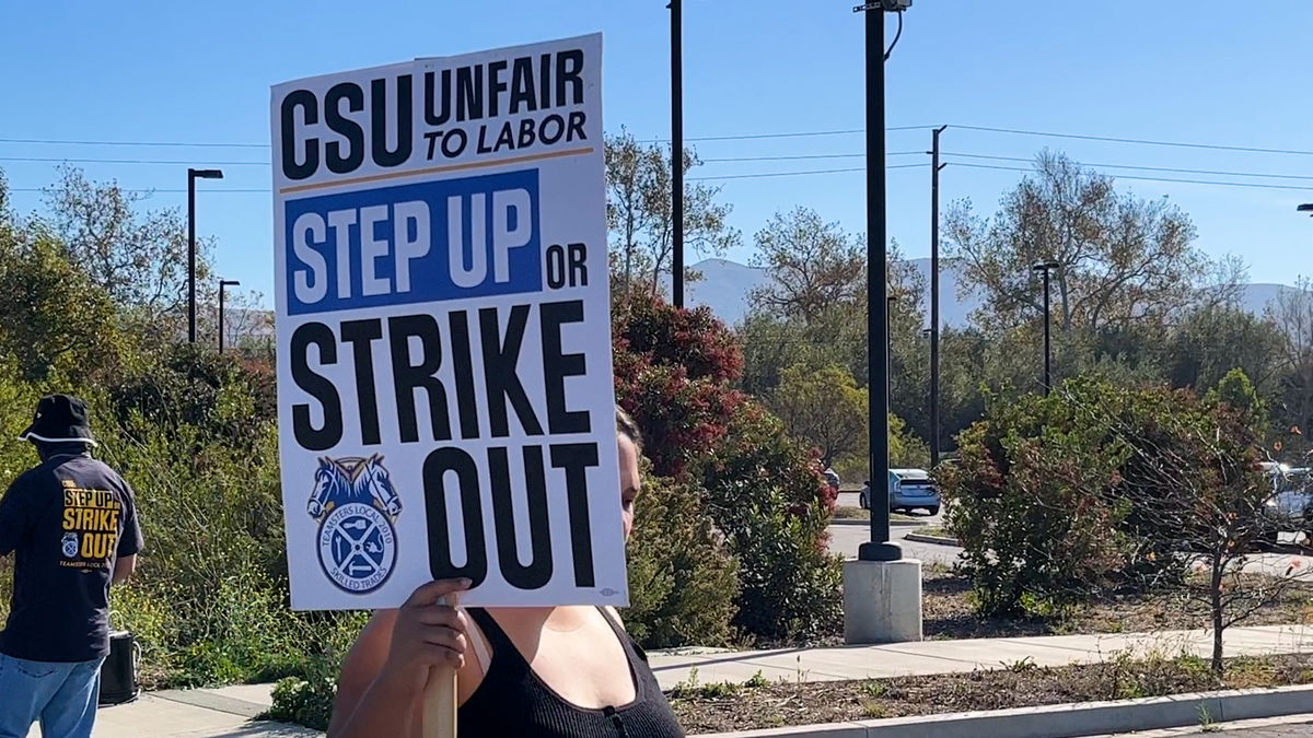 Trades Workers from Teamsters go on strike— demand fair pay at Cal