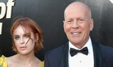 (From left) Tallulah Willis and Bruce Willis at the 2018 Comedy Central Roast of Bruce Willis in Los Angeles.