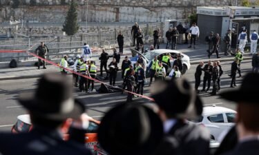 Israeli police said the attackers opened fire on civilians at the bus station at about 7:40 a.m. on Thursday.