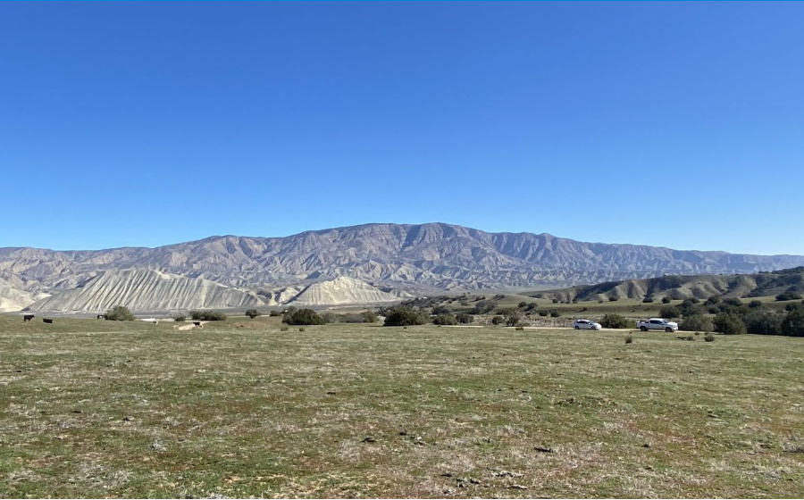 A Michigan-based company wants to drill an exploratory oil well on this site on the North Fork Ranch in the Cuyama Valley. 