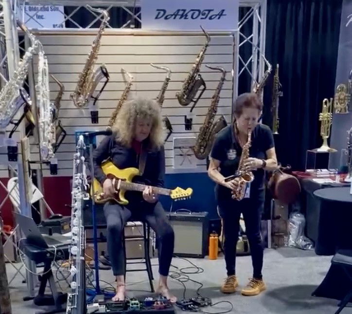 Local Musicians And Music Industry Insiders Take Part In The NAMM Show ...