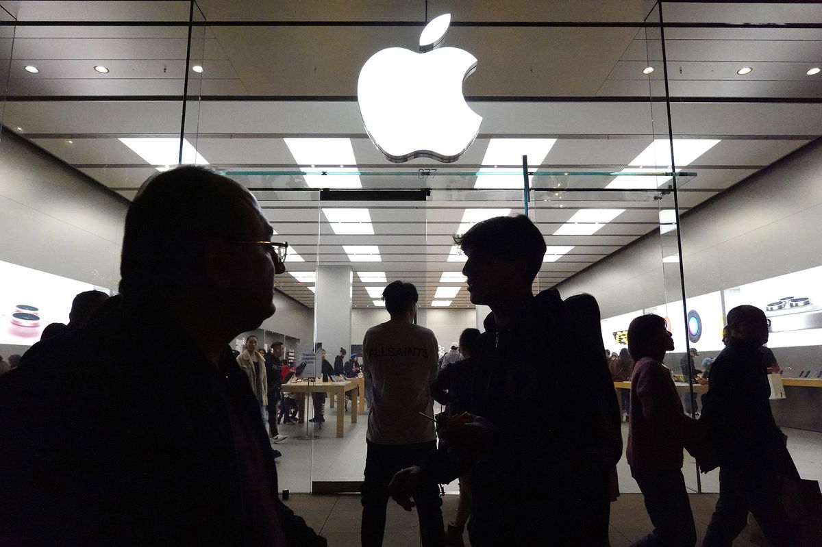 Apple shares slide following Barclays downgrade, dragging down markets