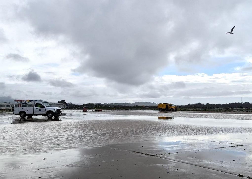 Santa Barbara Airport Reopens Terminal And Resumes All Commercial   SBATrucks 