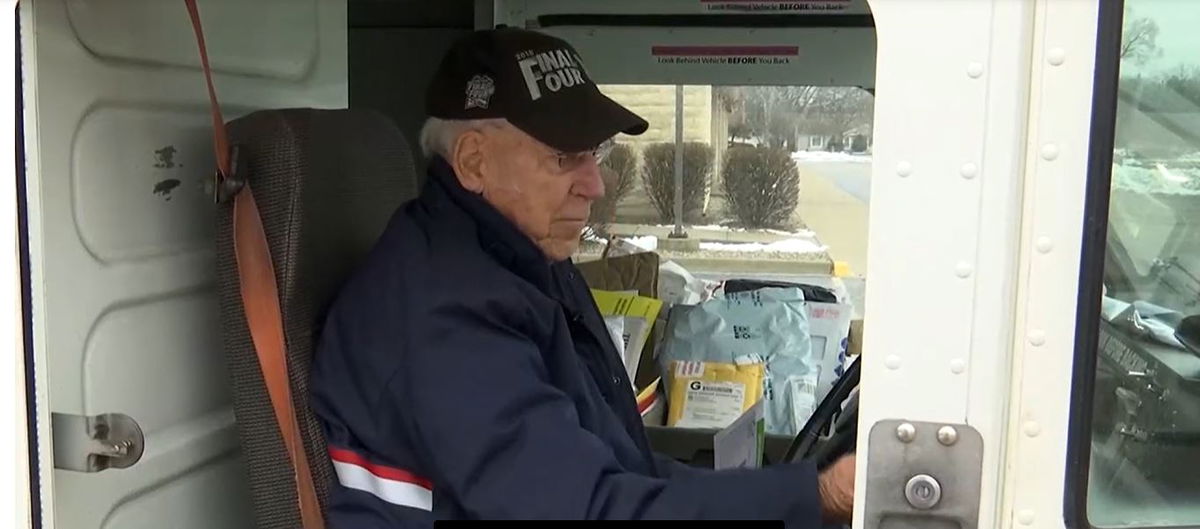 ‘It’s amazing’ 90yearold mail carrier recognized for nearly 65 years