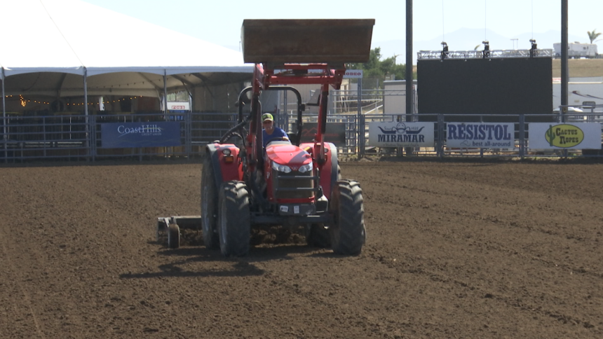 Elks Rodeo Preparations