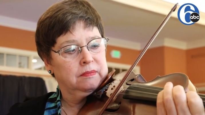 <i>WPVI via CNN Newsource</i><br/>Kate Ransom is a local Delaware woman and owner of a violin that is nearly 300-years-old.