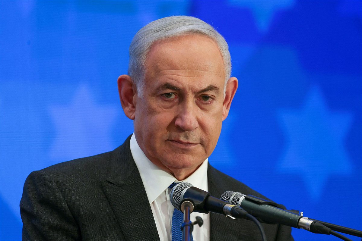 Israeli Prime Minister Benjamin Netanyahu addresses the Conference of Presidents of Major American Jewish Organizations