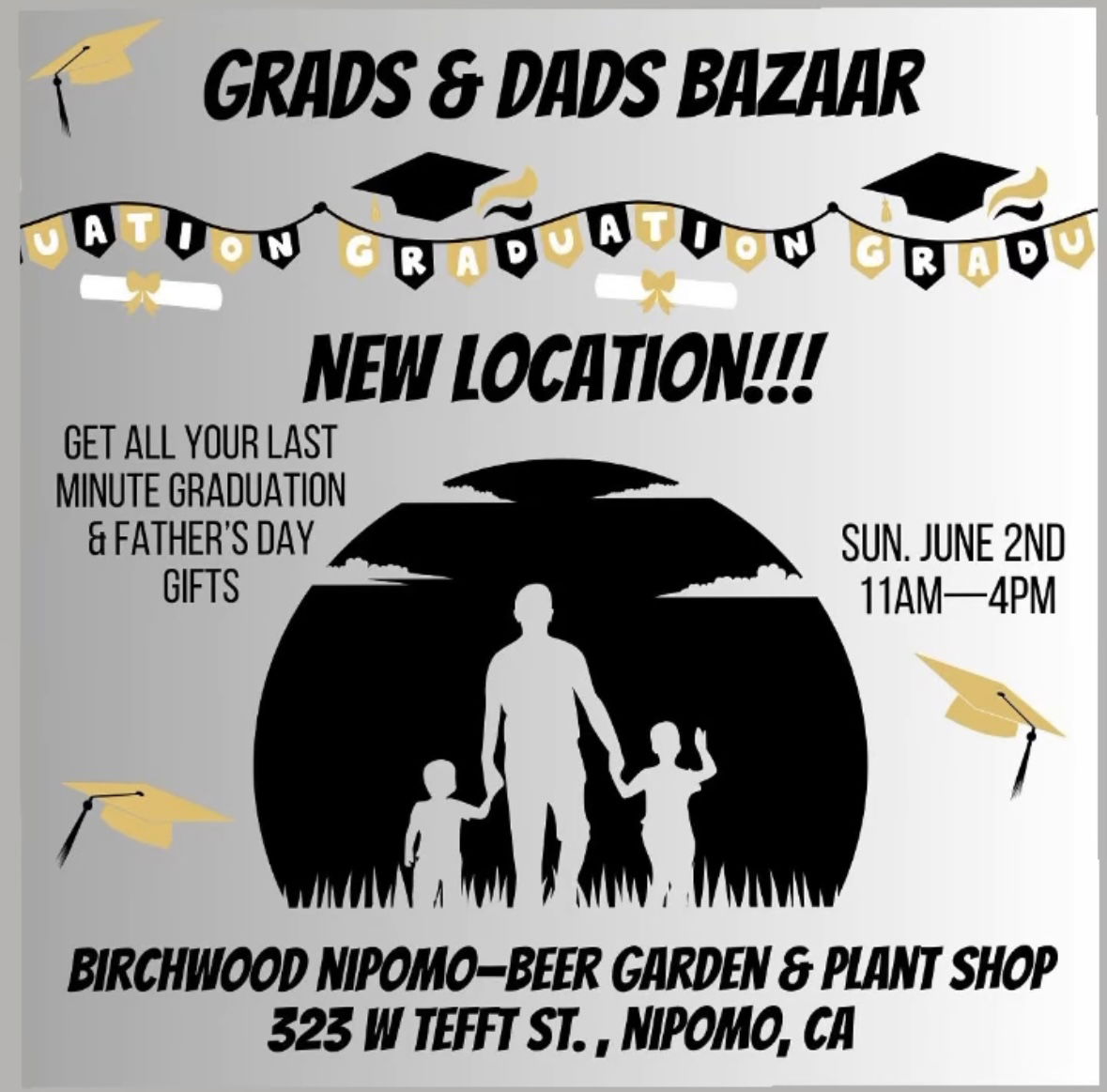 Local businesses gather in Nipomo for the first ‘Grads & Dads Bazaar’ pop-up shop