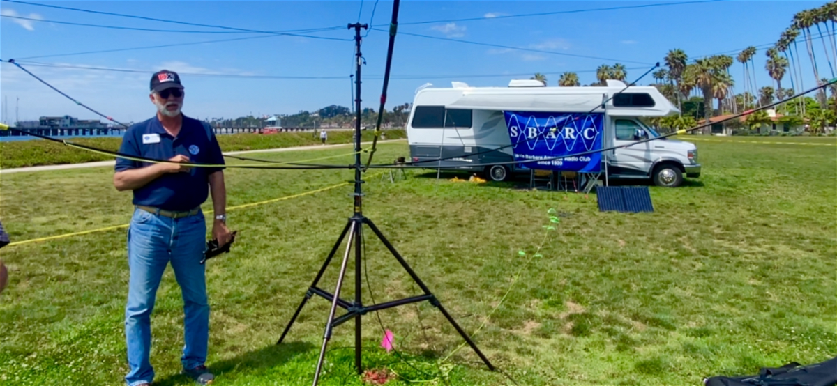 Members of the Santa Barbara Amateur Radio Club enjoyed a weekend of conversation with others from around the world