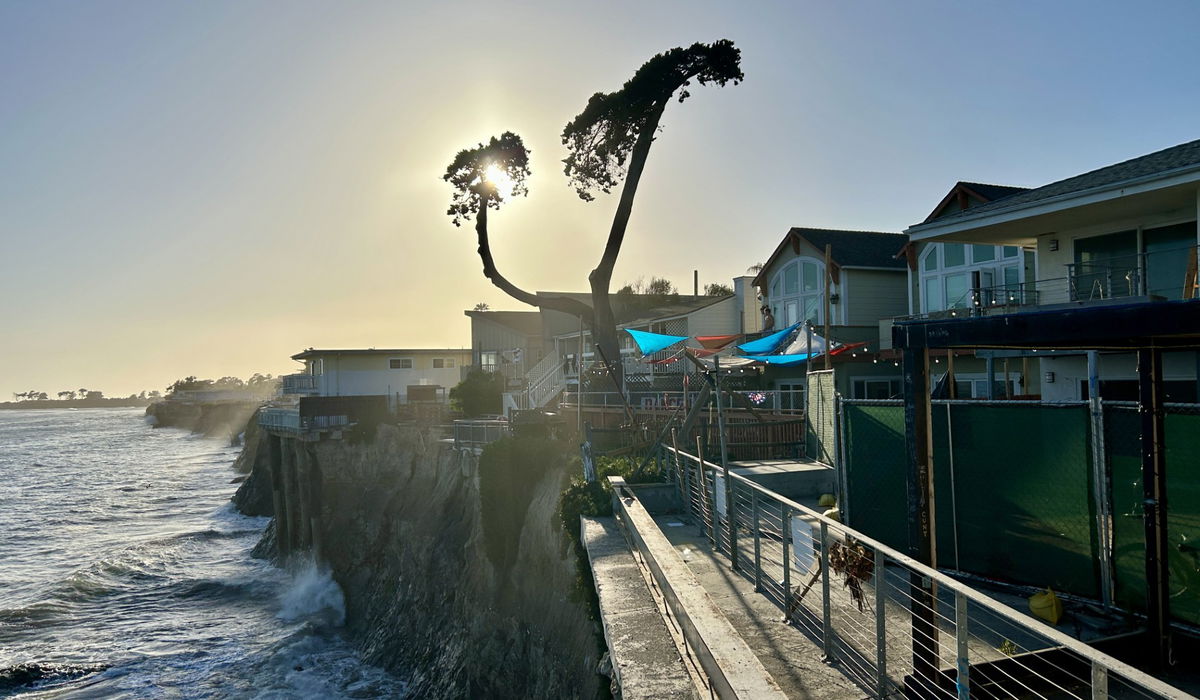 Isla Vista bluff erosion measurements now required twice a year | News ...