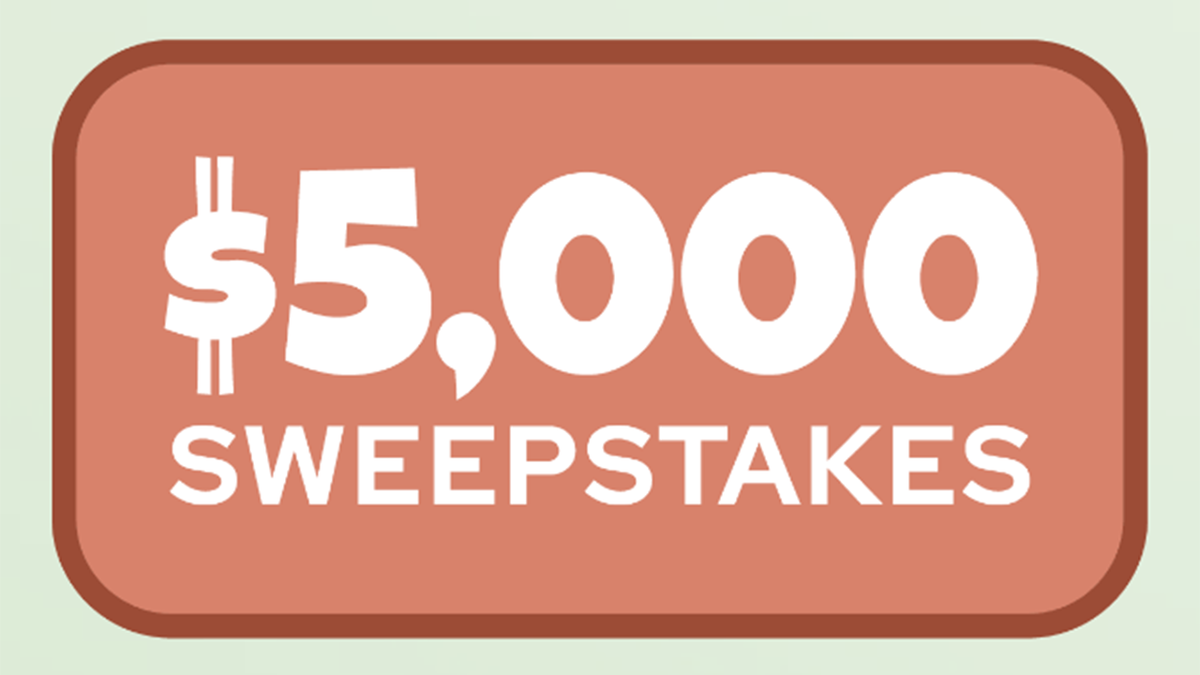 5,000 Sweepstakes News Channel 312