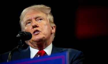 Former President Donald Trump speaks at a campaign rally at the Bojangles Coliseum on July 24 in Charlotte