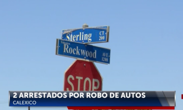 Arrestan a 2 por Robo de Autos en Calexico