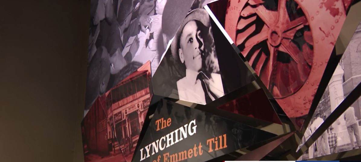 <i>WAPT via CNN Newsource</i><br/>An exhibit at the Two Mississippi Museums commemorates the life of Emmett Till