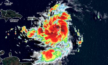 Ernesto’s center tracked very close to Guadeloupe and will move through more of the Leeward Islands in the northeast Caribbean throughout the day.