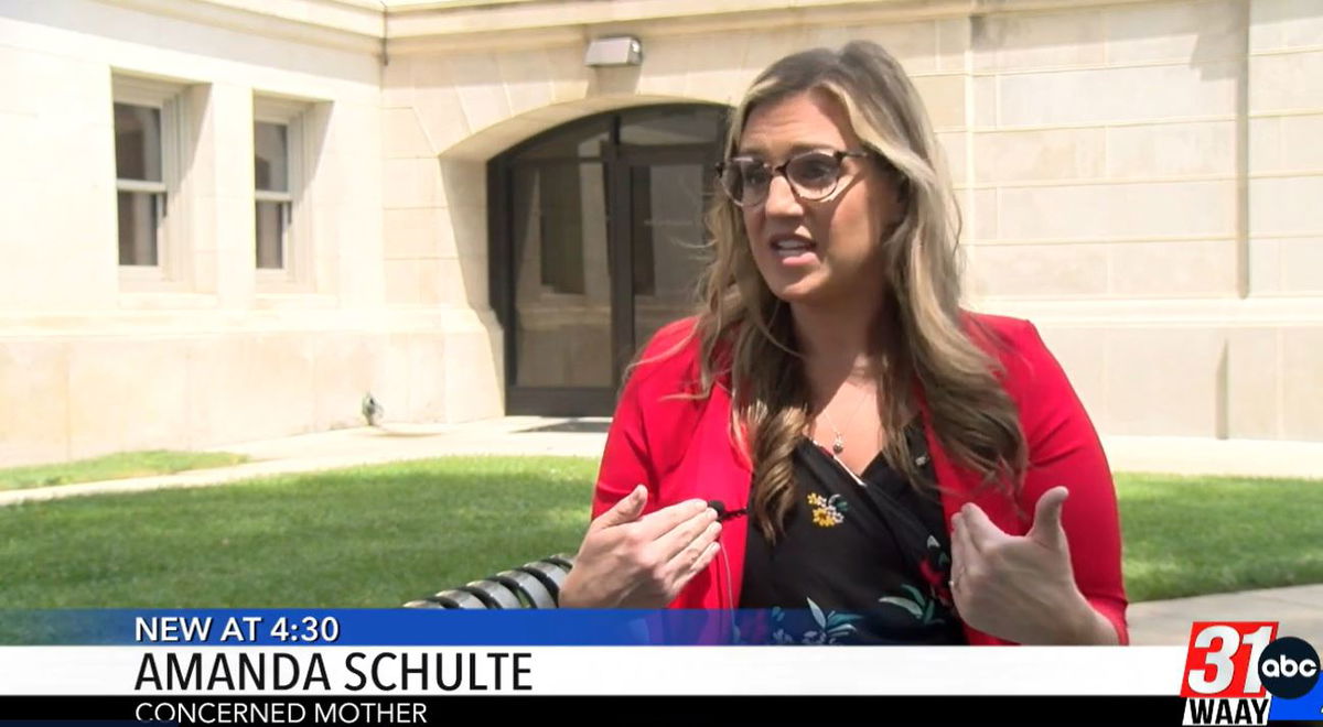 <i>WAAY via CNN Newsource</i><br/>Amanda Schulte says she's gone to the mayor