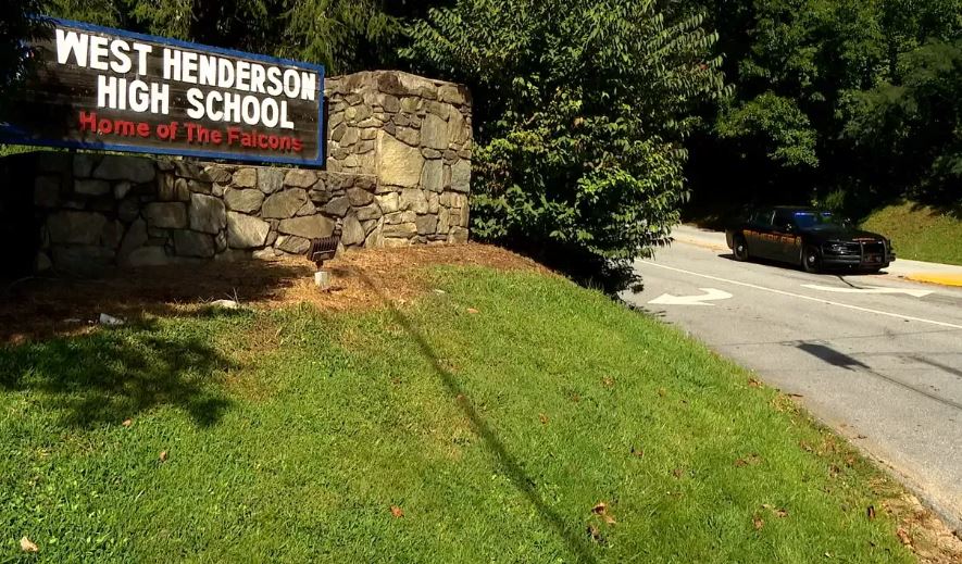 <i>WLOS via CNN Newsource</i><br/>A stabbing occurred at West Henderson High School leaving one juvenile injured on Thursday