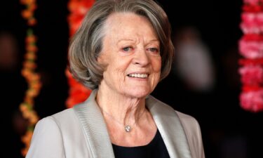 Dame Maggie Smith has passed away at age 89. Smith is shown here at the Royal Film Performance and World Premiere of the film