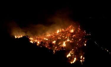 Continúa avanzando la contención del incendio “Line”