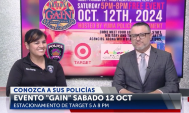 Conoce a los Policías de Yuma este Sábado 12 de Octubre