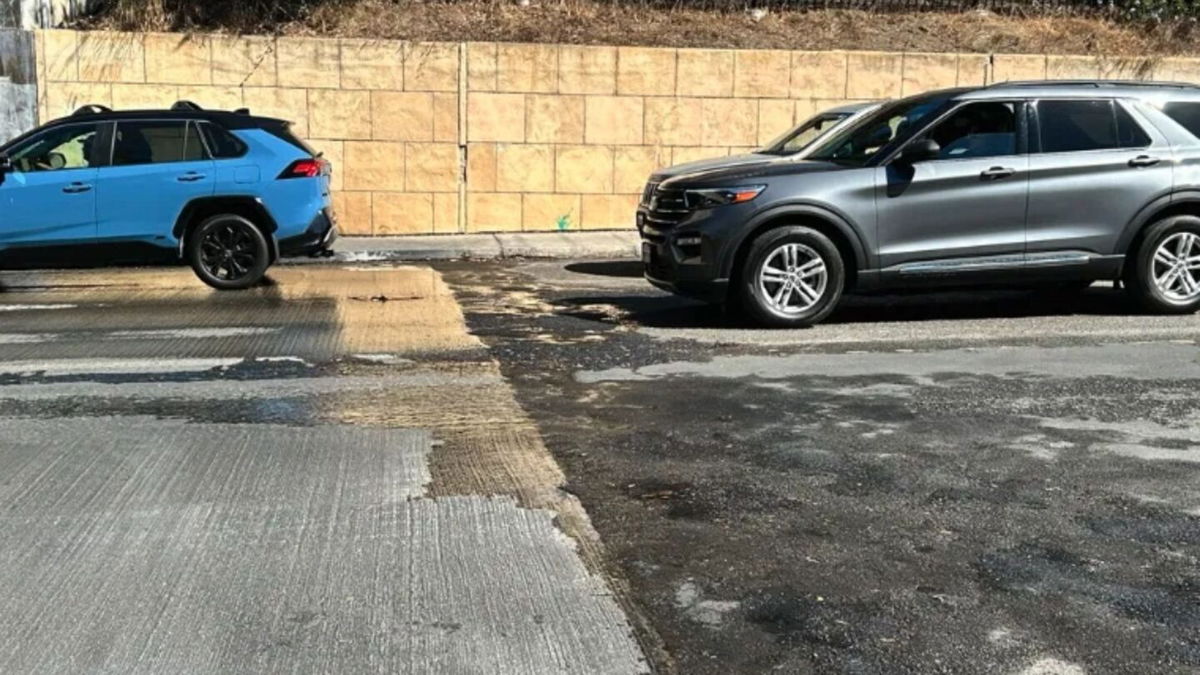 Water Damage to Castillo Street underpass