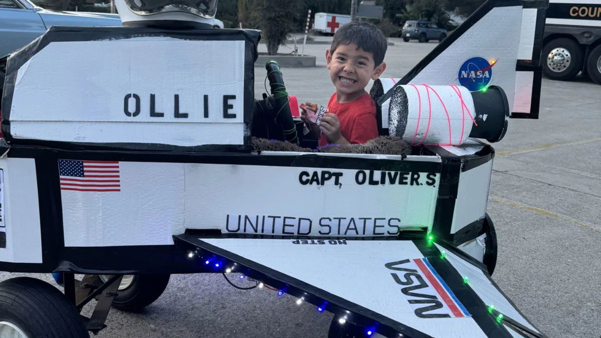 Santa Barbara Father and Son duo Build a Halloween Costume