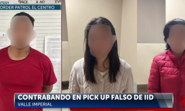 Contrabando de Personas en Pick Up de IID falso