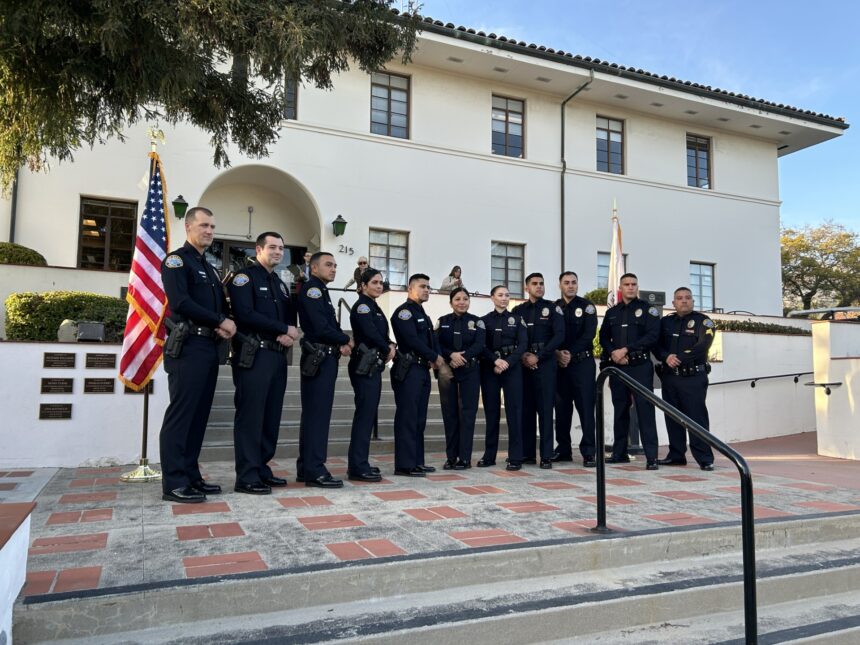 Santa Barbara Police pose for group photos near old headquarters | News ...