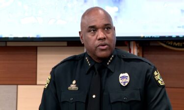 Orlando Police Chief Eric Smith speaks at a news conference Friday morning after two people were killed and six injured in shootings downtown.