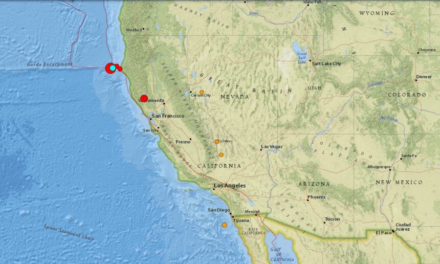 California earthquake statistics