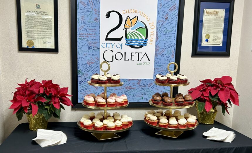 Goleta cupcakes for swearing in ceremony