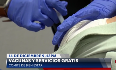 Vacunas y Servicios este 11 de Diciembre en Comite de Bien Estar