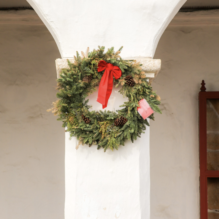 Donations are sought for decorations at the Santa 
Barbara Old Mission in time for Christmas