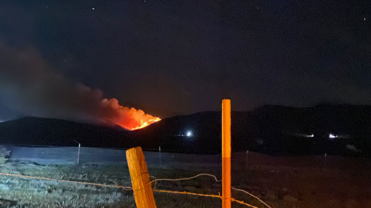 Fire crews help with vegetation fire in Santa Maria Tuesday night